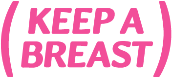 keep a breast logo