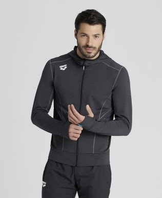 Men's Logo Spacer Hooded Jacket