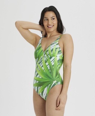 Women's Swimsuit V Neck Multiprints