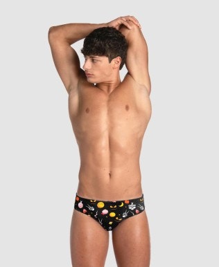 Bañador slip Hombre Estampado arena Halloween
