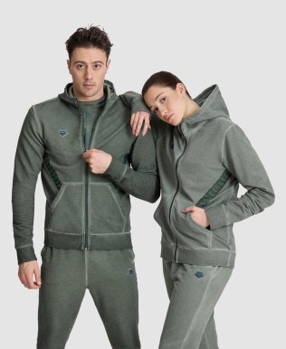 Kapuzenjacke Unisex arena Icons Délavé