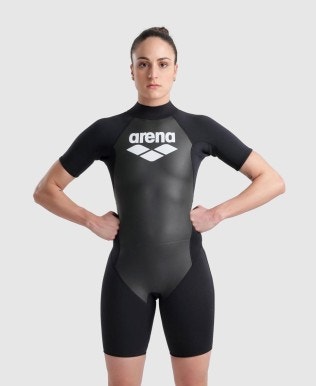 Traje de neopreno corto Mujer arena Explorer