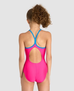 Girls’ Swimsuit Lightdrop Back Solid