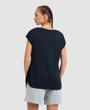 T-shirt Donna con spacchi laterali
