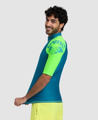 Rash-Vest Herren Kurzärmlig Grafik