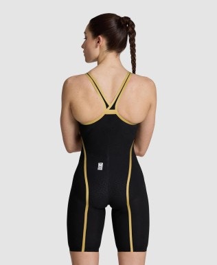 Women's Powerskin Carbon-Glide Black & Gold Closed Back LE