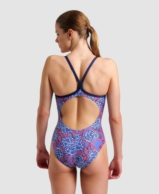 Maillot de bain Femme arena Hydrangea Bouquet Dos Lightdrop