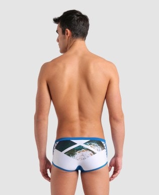 Men’s Low-Waist Short arena Planet Water Print