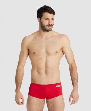 Team Shorts niedrige Taille Herren Einfarbig
