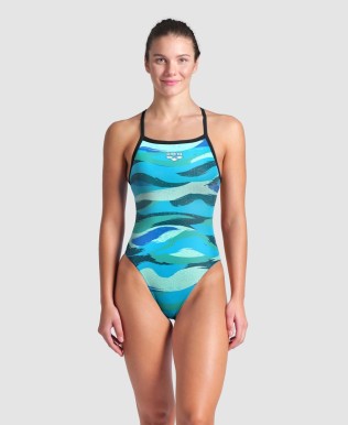 Women’s Swimsuit arena Green Water