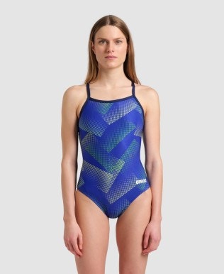 Women’s Swimsuit arena Halftone Print Lightdrop