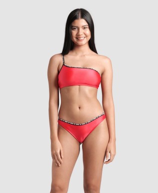 Bikini monospalla Donna arena Tinta unita