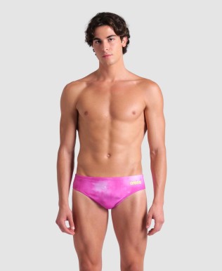 Bañador Slip Hombre arena Tie-Dye