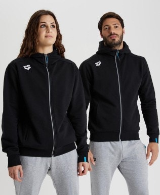 Giacca con cappuccio Unisex Team a pannelli