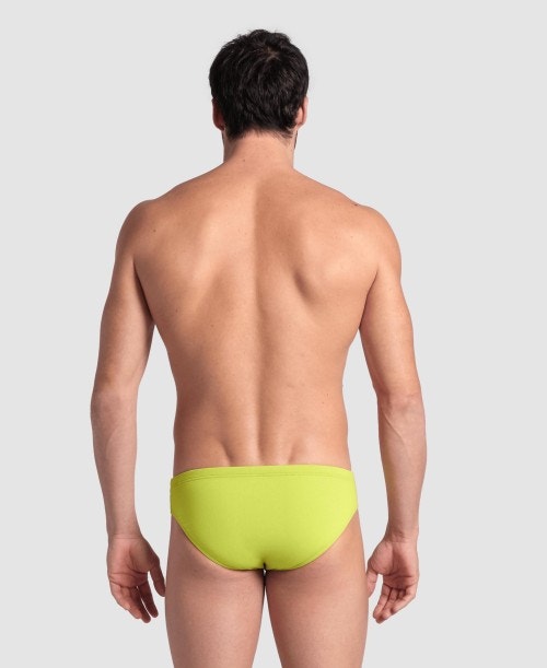 Slip de 2025 bain jaune homme