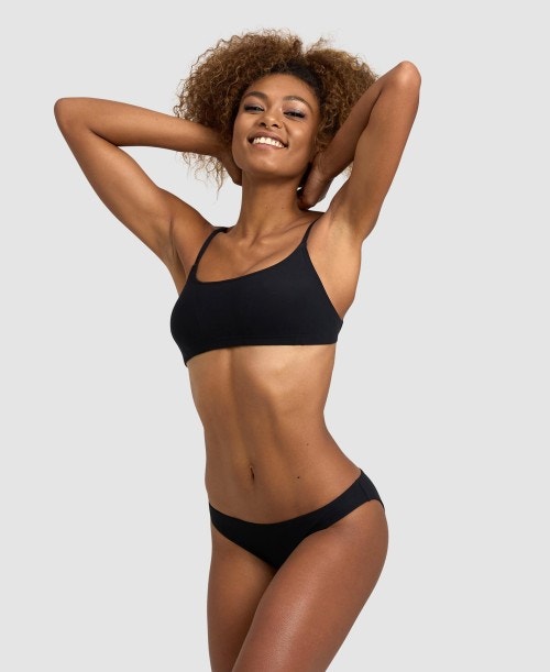 Tie back bandeau bikini online